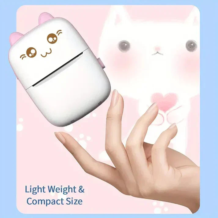 Mini Portable Thermal Printer Wireless Bluetooth Printer